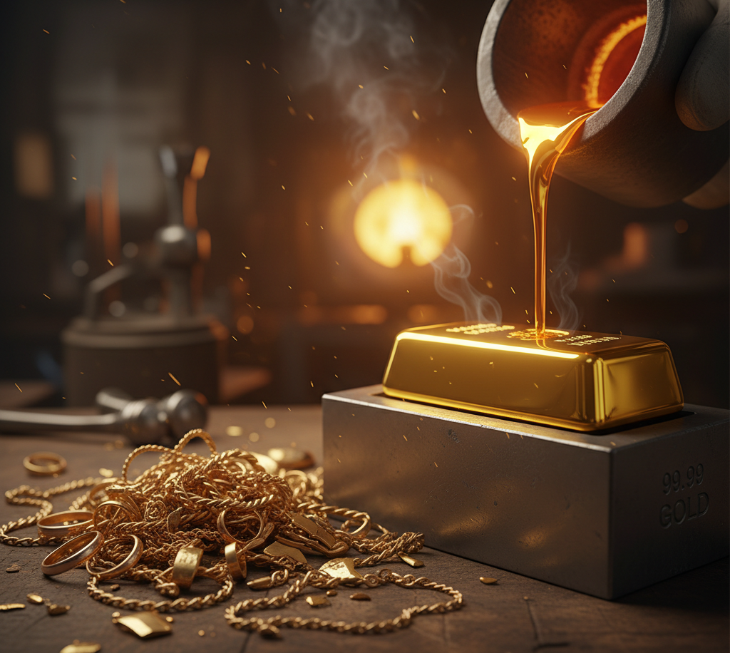 ร้าน อัธ: จากทองชำรุด สู่การหลอมเป็นทองแท่งมูลค่าสูง รับซื้อทองคำแท้ราคาดีที่สุด